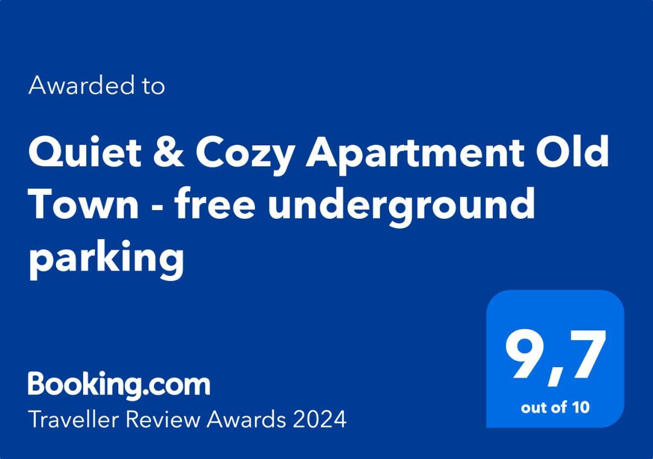 Quiet & Cozy Apartment Old Town - Free Underground Parking Kösice Dış mekan fotoğraf